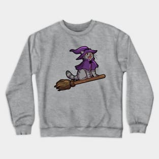 Witch Cat Crewneck Sweatshirt